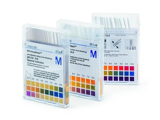 [LT025-00057] pH teststrip, pH 6,5-10,0, MColorpHast (100 stuks)