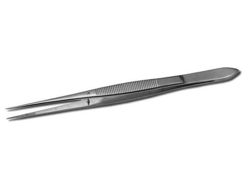 [LM809-00352] Pincet RVS 14,5 cm geleidestift, zeer fijn (per stuk)