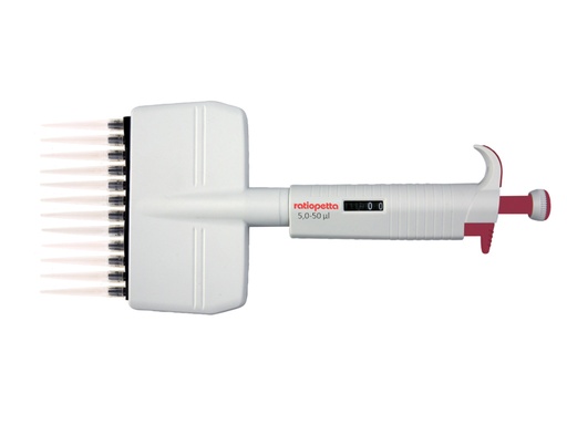 [LA102-00121] Pipet Ratiopetta 12-kanaals 5,0 - 50 ul