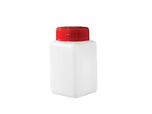 [LD002-01024] Pot HDPE 150 ml, vierkant, dop + inlage (300 stuks)