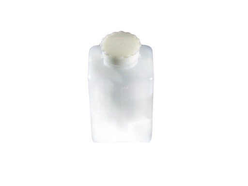 [LD002-01008] Pot HDPE 2000 ml, vierkant, dop + inlage (25 stuks)