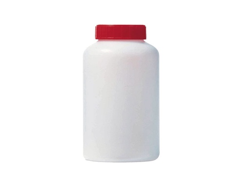[LD002-02145] Pot HDPE 500 ml met rode dop (140 stuks)