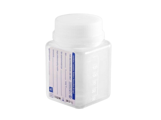 [LD002-09002] Pot PP 125 ml + NaThio 20mg/l, steriel (350 stuks)