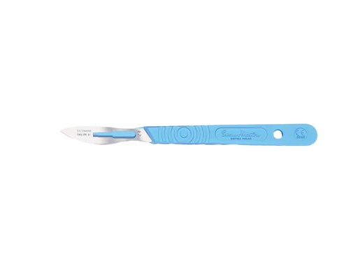 [LD026-00542] Scalpelmesje incl. handvat, nr. 24, per stuk verpakt, steriel (10 stuks)