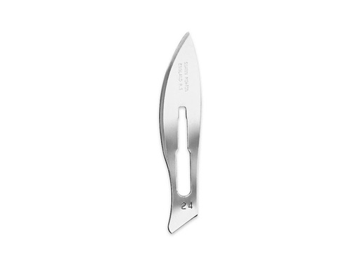 [LD026-00464] Scalpelmesje Swann Morton nr. 24, per stuk verpakt, steriel (100 stuks)