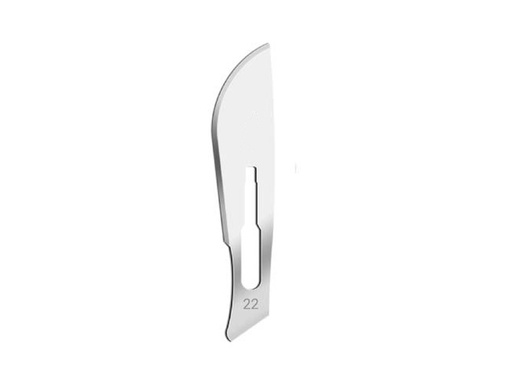 [LD026-00422] Scalpelmesje, nr. 22, per stuk verpakt, steriel (100 stuks)