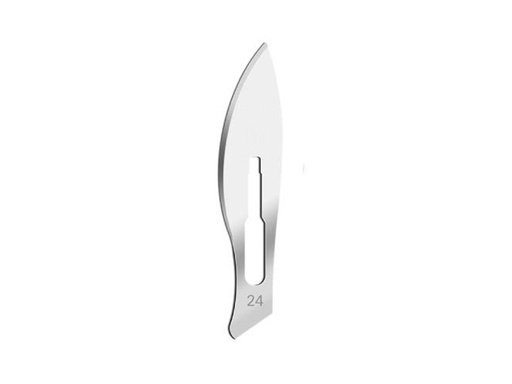 [LD026-00424] Scalpelmesje, nr. 24, per stuk verpakt, steriel (100 stuks)
