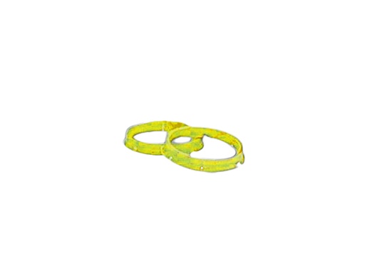 [LG003-01008] Schenkring PP geel, GL45 (10 stuks)