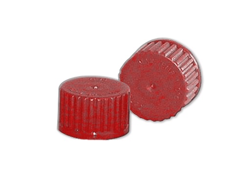 [LG003-01011] Schroefdop PP rood, GL45 (10 stuks)