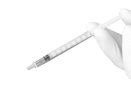 [LD103-00044] Spuit Soft-Ject 1 ml, 3-delig, steriel (100 stuks)